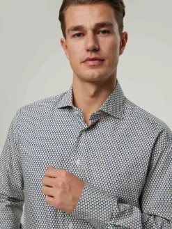 Hemd mit Pfauenauge-Muster