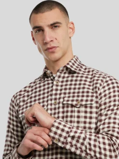 Hemd mit Vichy-Karo im Relaxed Fit