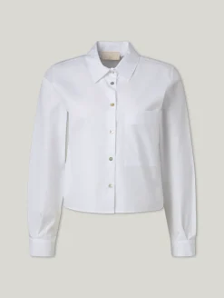 Hemdbluse aus Baumwolle