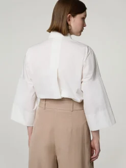 Hemdbluse aus Baumwolle