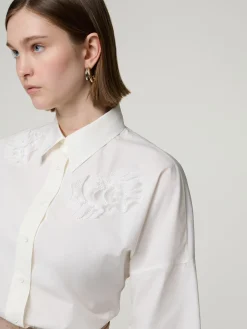 Hemdbluse aus Baumwolle