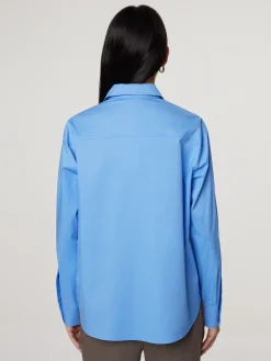 Hemdbluse aus Baumwolle