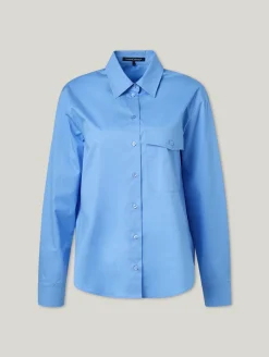 Hemdbluse aus Baumwolle