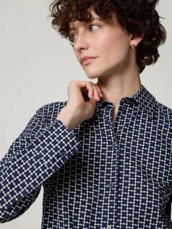 Hemdbluse aus Baumwolle