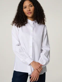 Hemdbluse aus Baumwolle