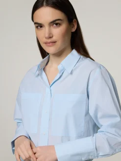 Hemdbluse aus Baumwolle