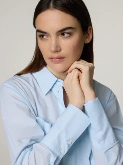 Hemdbluse aus Baumwolle