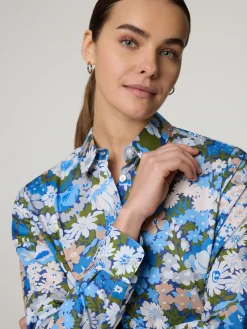 Hemdbluse aus Baumwolle