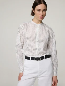 Hemdbluse aus Baumwolle