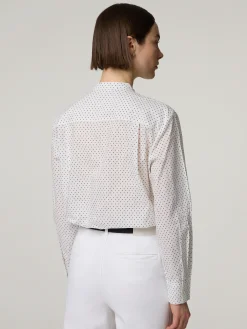 Hemdbluse aus Baumwolle