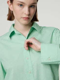 Hemdbluse aus Baumwolle