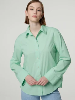 Hemdbluse aus Baumwolle