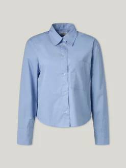 Hemdbluse aus Baumwolle