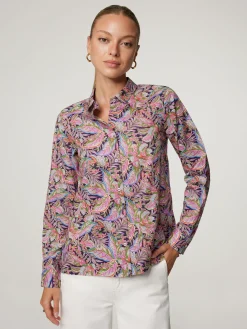 Hemdbluse aus Baumwolle