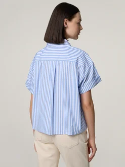 Hemdbluse aus Baumwolle