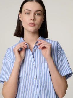 Hemdbluse aus Baumwolle