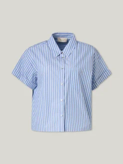 Hemdbluse aus Baumwolle