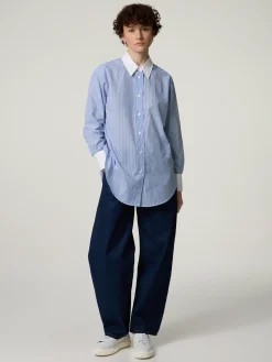 Hemdbluse aus Baumwolle BADINA