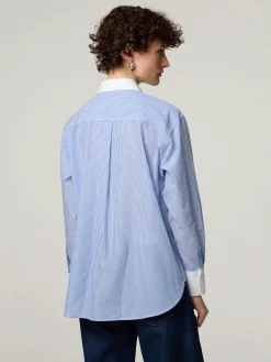 Hemdbluse aus Baumwolle BADINA