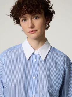 Hemdbluse aus Baumwolle BADINA