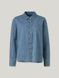 Hemdbluse aus Denim