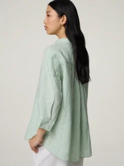 Hemdbluse aus Leinen