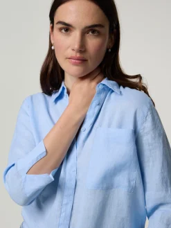 Hemdbluse aus Leinen