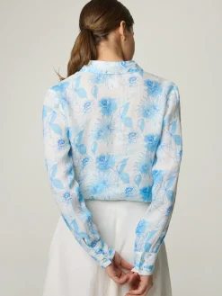 Hemdbluse aus Leinen