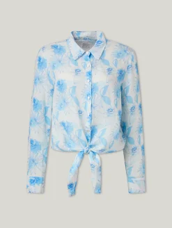 Hemdbluse aus Leinen