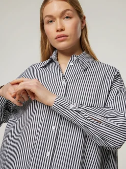 Hemdbluse im Oversize Fit