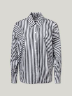 Hemdbluse im Oversize Fit