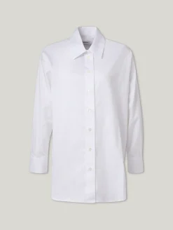 Hemdbluse im Oversize Fit