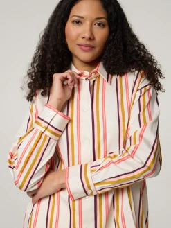 Hemdbluse im Oversized Fit