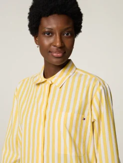 Hemdbluse im Oversized Fit