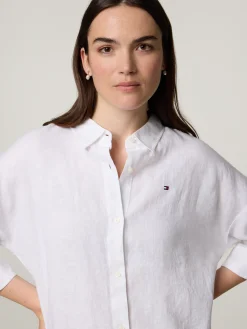 Hemdbluse im Oversized-Fit