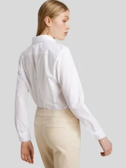 Hemdbluse im Slim Fit