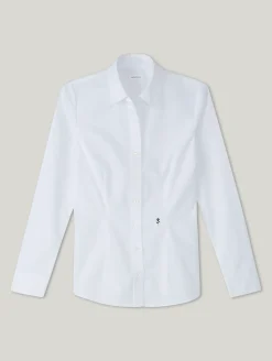 Hemdbluse im Slim Fit