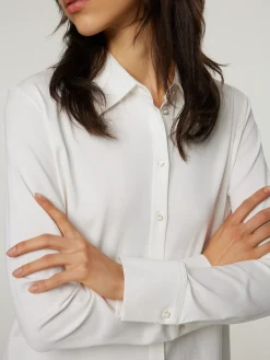 Hemdbluse im Slim Fit