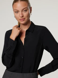 Hemdbluse im Slim Fit