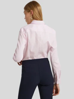 Hemdbluse im Slim Fit