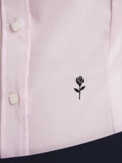 Hemdbluse im Slim Fit