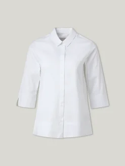 Hemdbluse mit 3/4 Arm