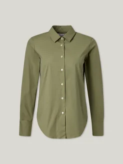 Hemdbluse mit Baumwolle