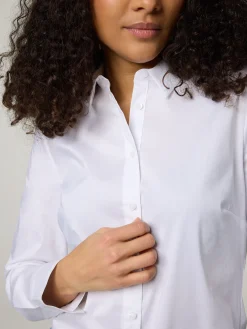 Hemdbluse mit Baumwolle