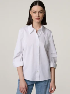 Hemdbluse mit Baumwolle