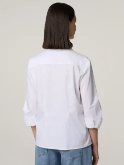 Hemdbluse mit Baumwolle