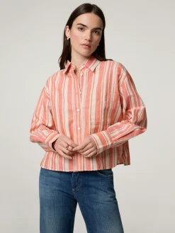 Hemdbluse mit Leinen