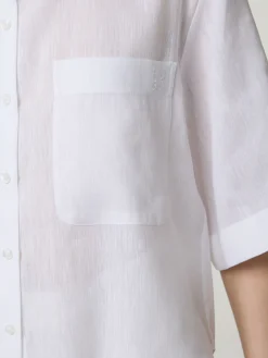 Hemdbluse mit Leinen EVONA