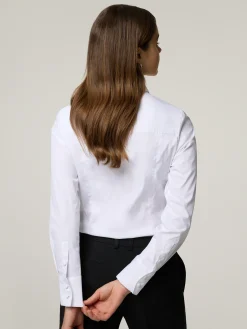 Hemdbluse mit Rüschen