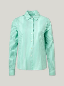 Hemdbluse mit Streifen